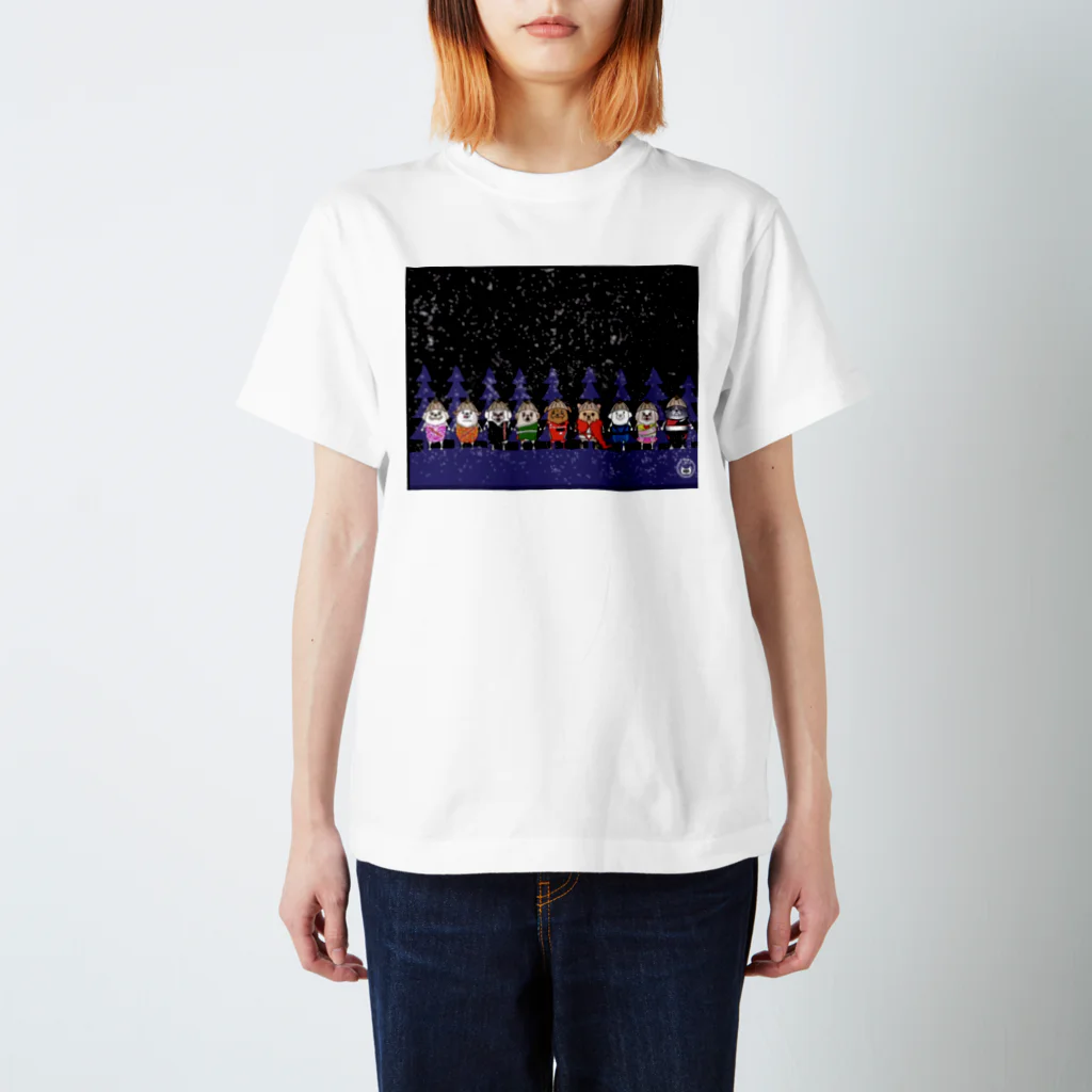 長与 千種 Chigusa Nagayoのマーベルドッグス笠地蔵 スタンダードTシャツ