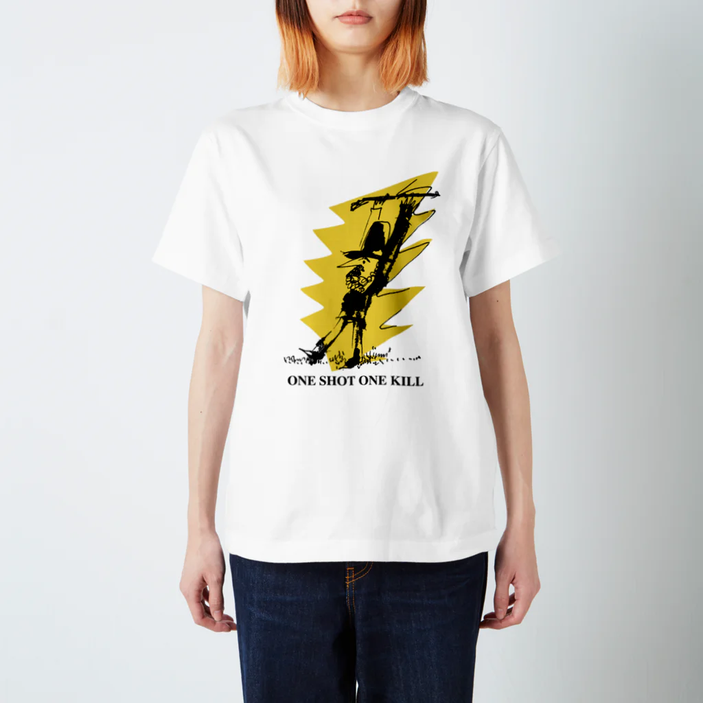 杉浦 智史のONE SHOT ONE KILL スタンダードTシャツ