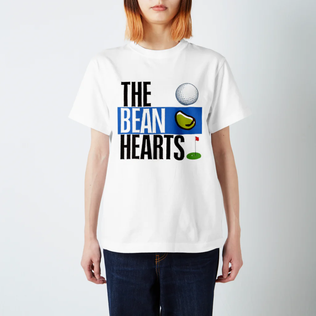BEAN-HEARTSの豆の心臓ゴルフチーム スタンダードTシャツ