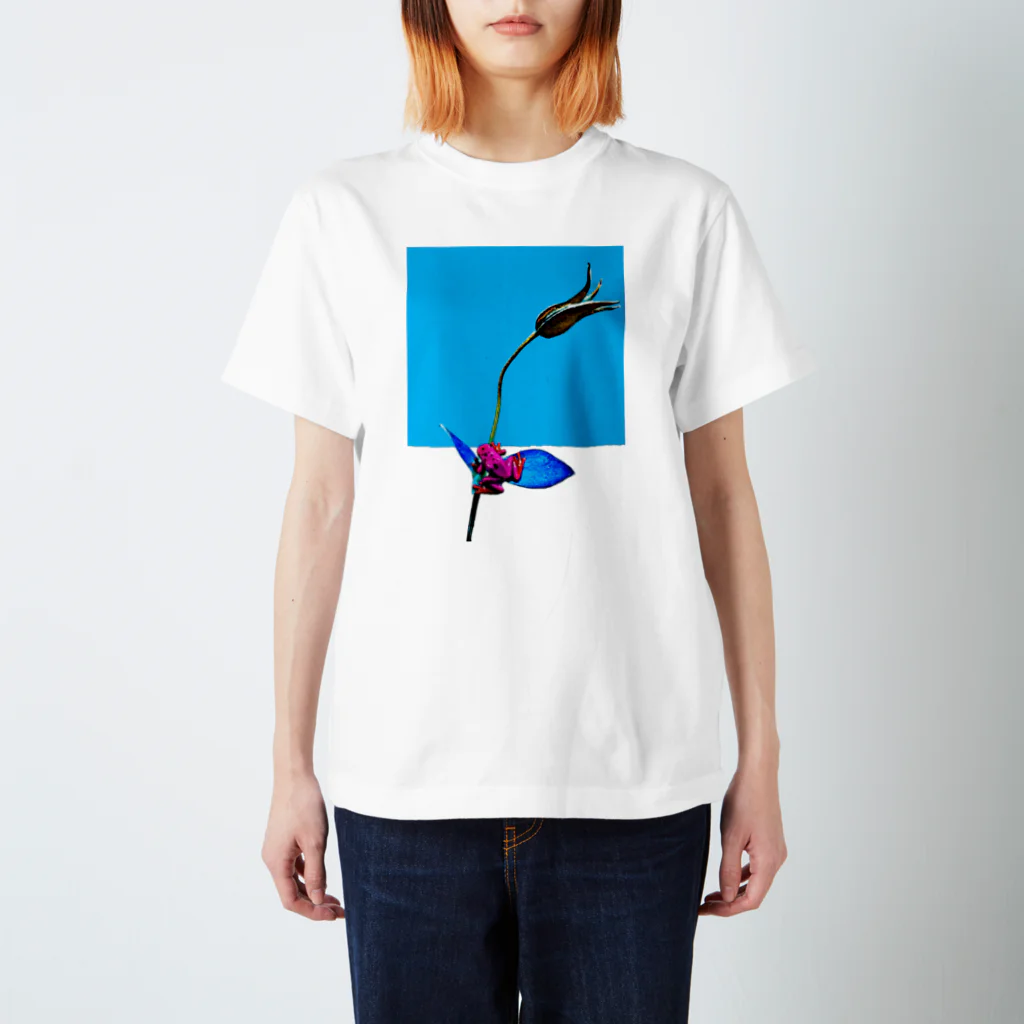 ＦＴＴＹのヤドクガエルと花 Regular Fit T-Shirt