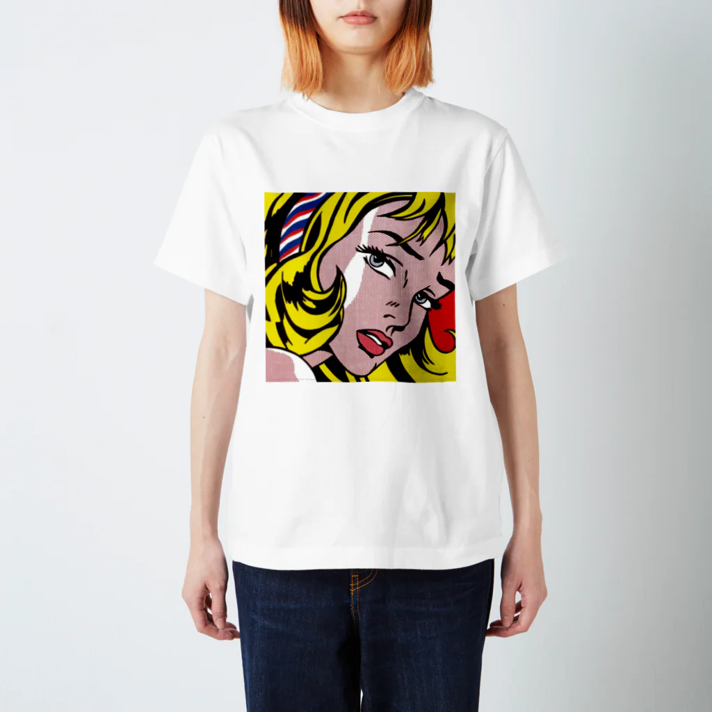 eRiKoのヘアバンドをつけた少女 Regular Fit T-Shirt