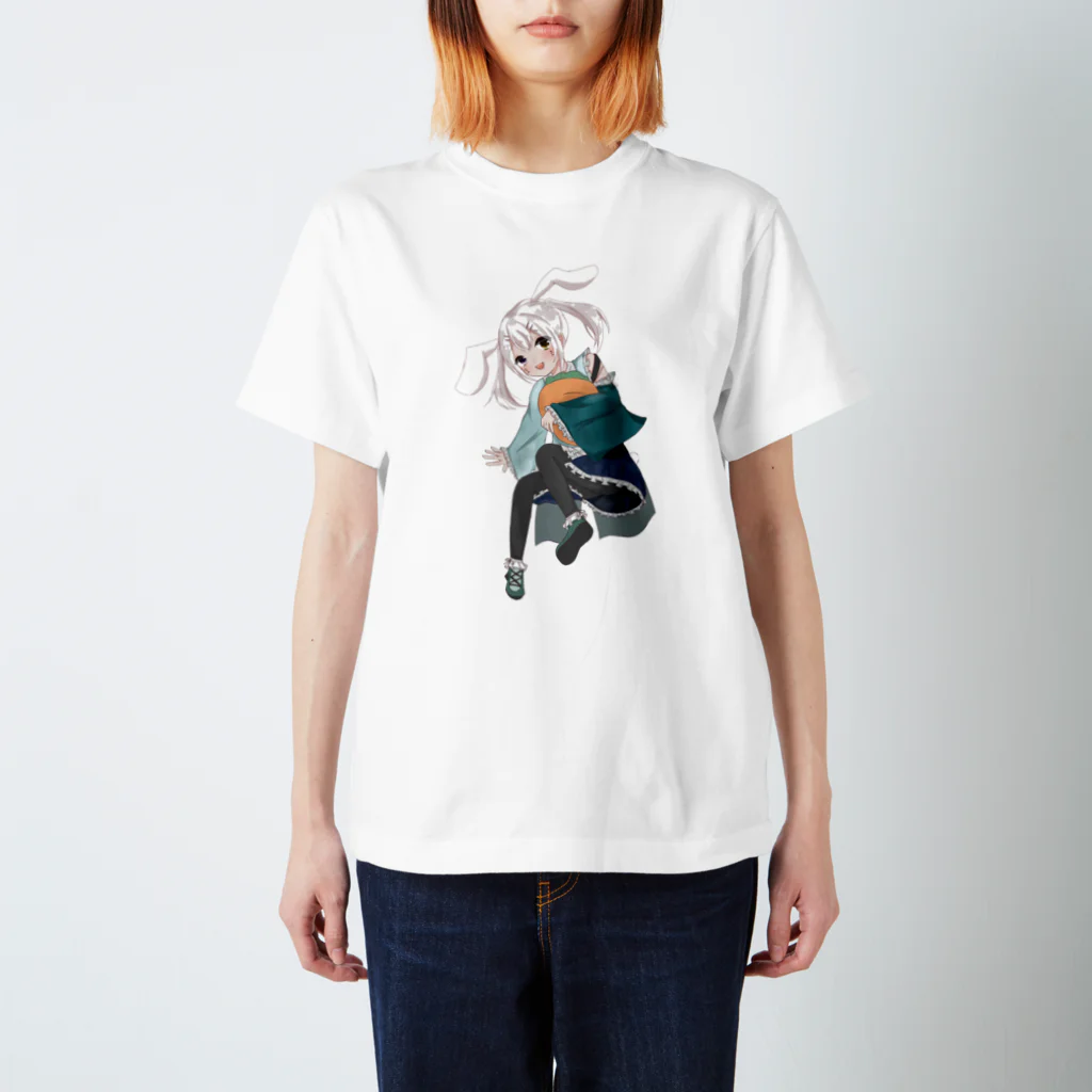 も ち だ ゆ う あ し ゃ ま(最強)のうさぎ Regular Fit T-Shirt