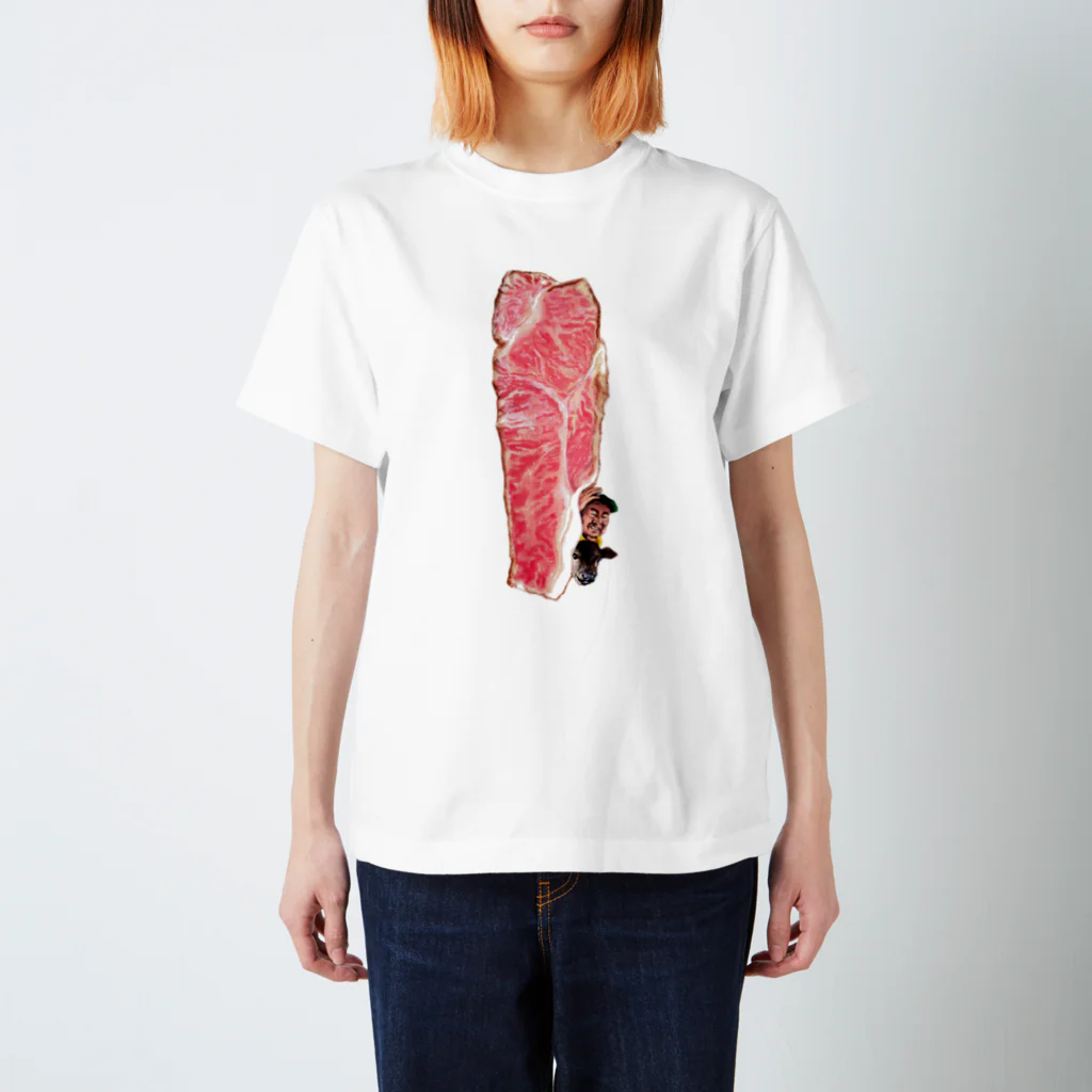 Hashibiro Naoのお肉のれん Regular Fit T-Shirt