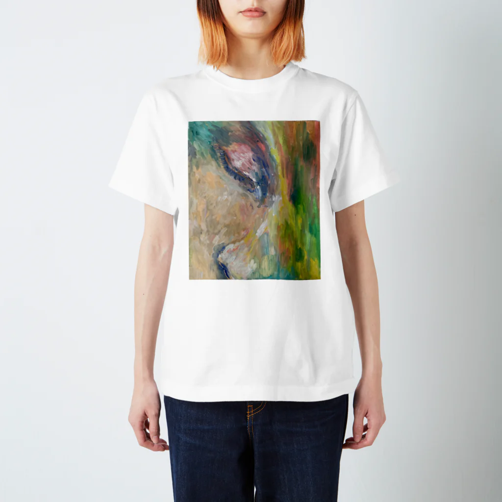 the factory art shopの油絵「Ophelia（オフィーリア）」 スタンダードTシャツ