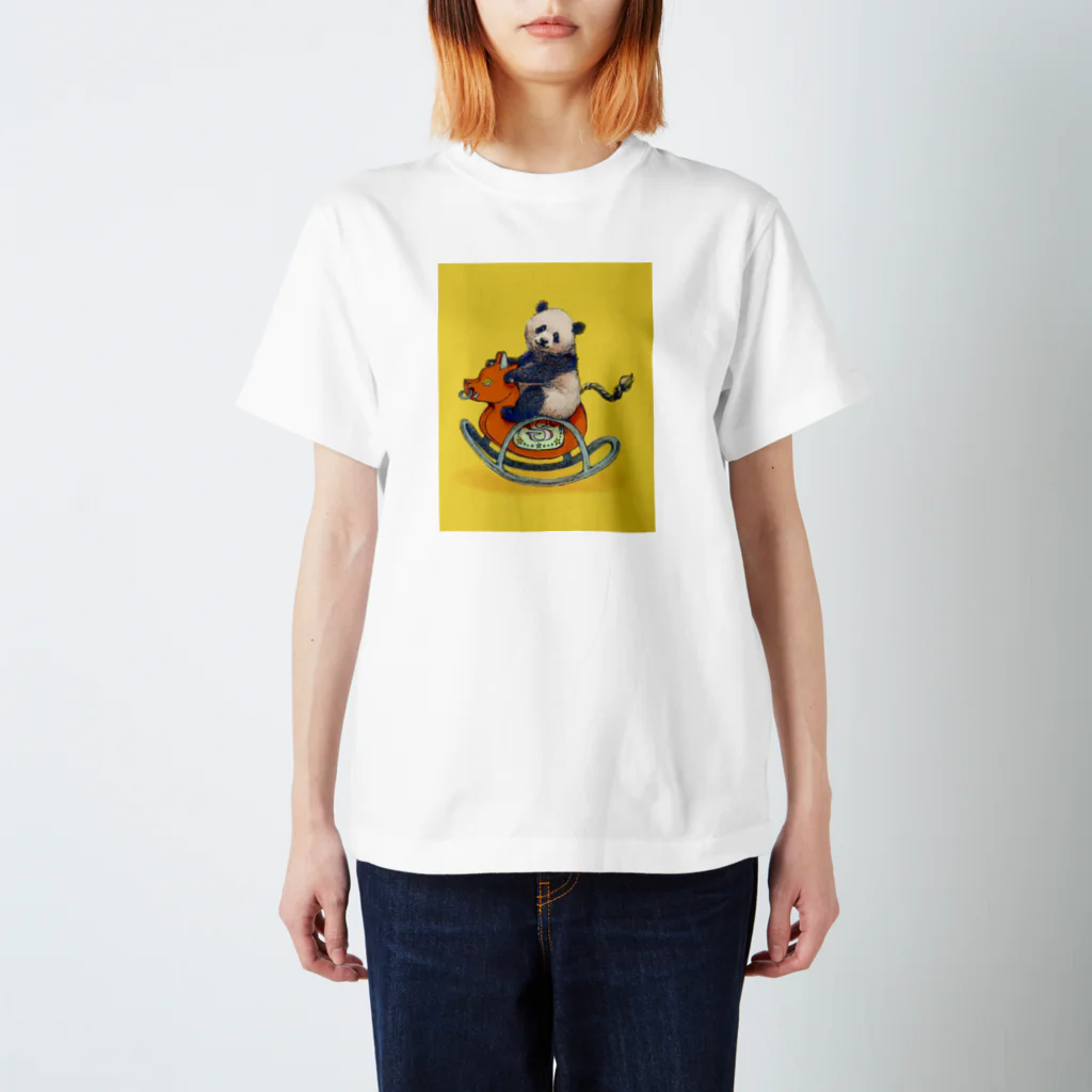 杉山さやかのパンダ スタンダードTシャツ