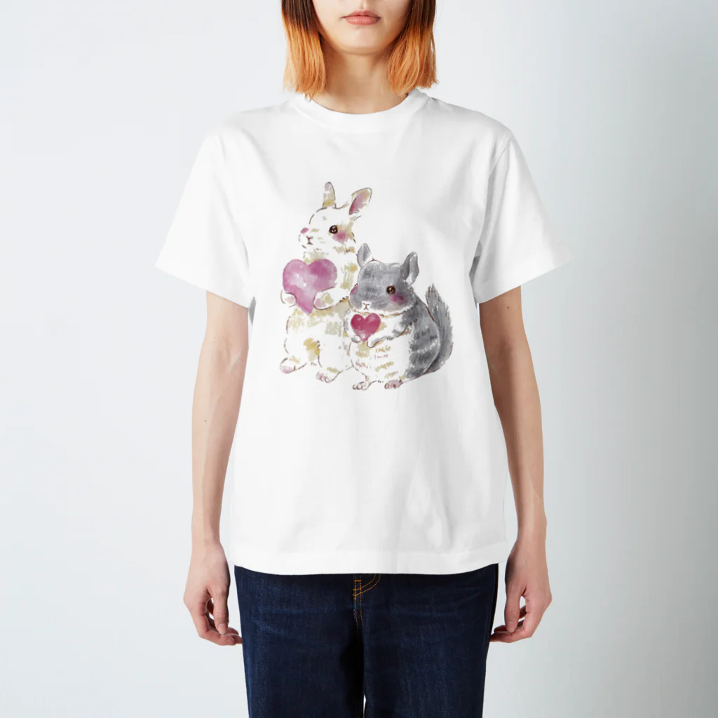 しず華＊(カラー･リボンボン)のきゅんきゅん Regular Fit T-Shirt