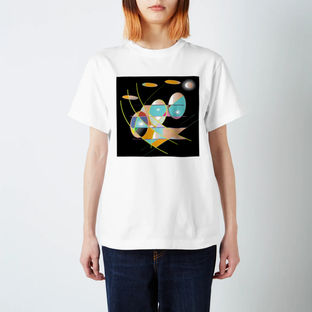 inko andの宇宙旅行 スタンダードTシャツ