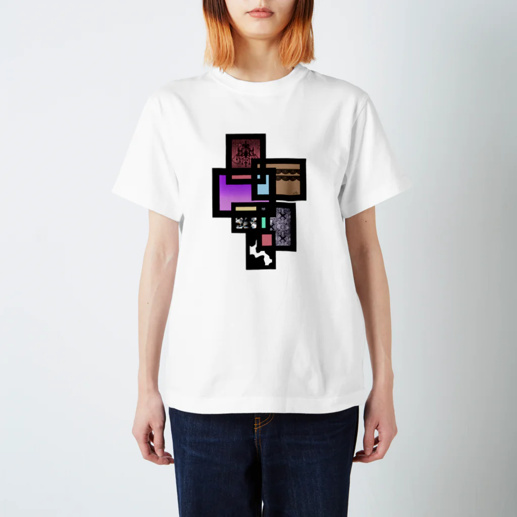 Ｍ✧Ｌｏｖｅｌｏ（エム・ラヴロ）のパネル スタンダードTシャツ