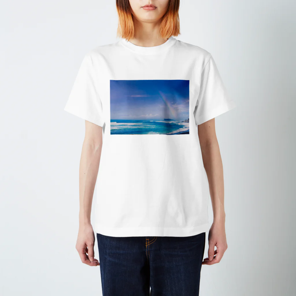 湘南・茅ケ崎　Kuwatayaの湘南の風 Regular Fit T-Shirt