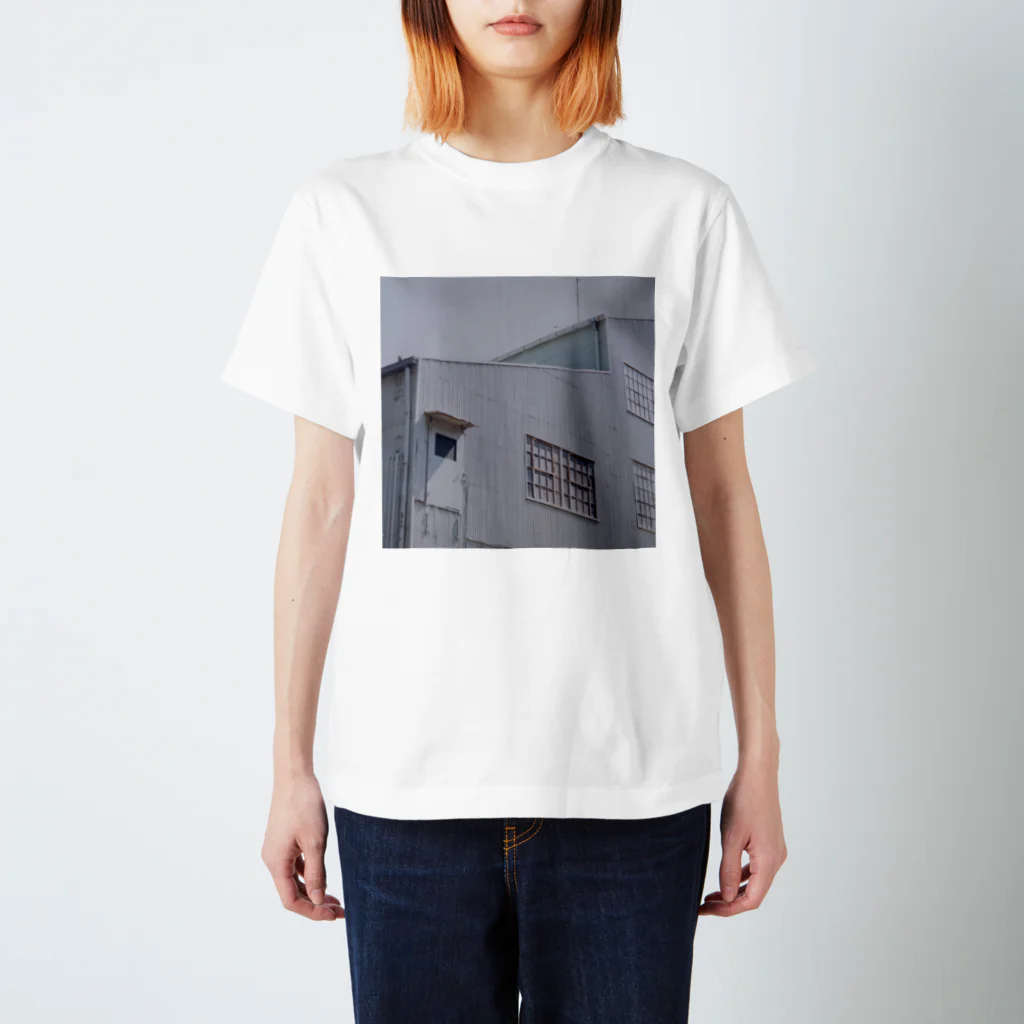 PORTONE, ART, LABORATORY.のBlue Factory Regular Fit T-Shirt