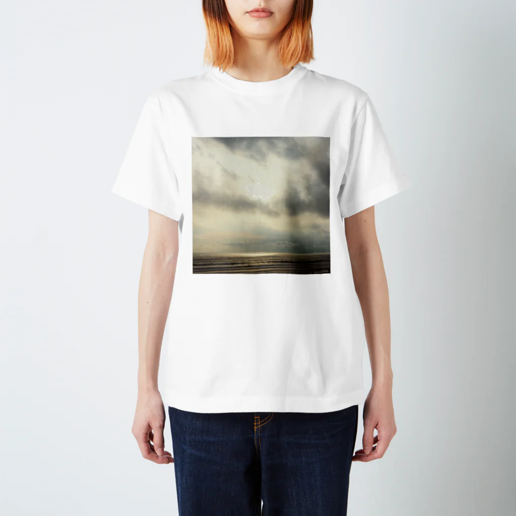 sea_seaのsunset beach Regular Fit T-Shirt