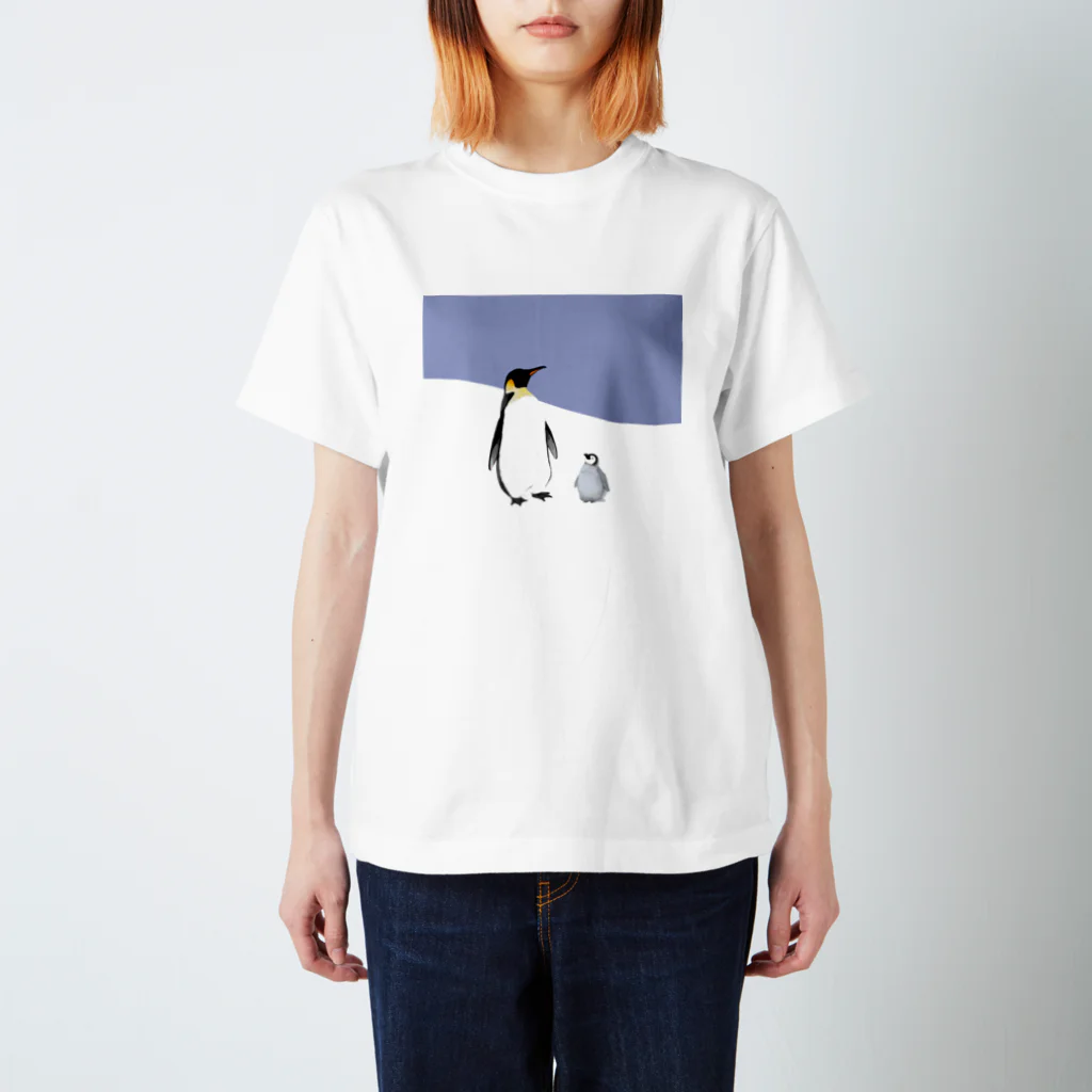 YUKI-Oのぺんぎんおやこ Regular Fit T-Shirt