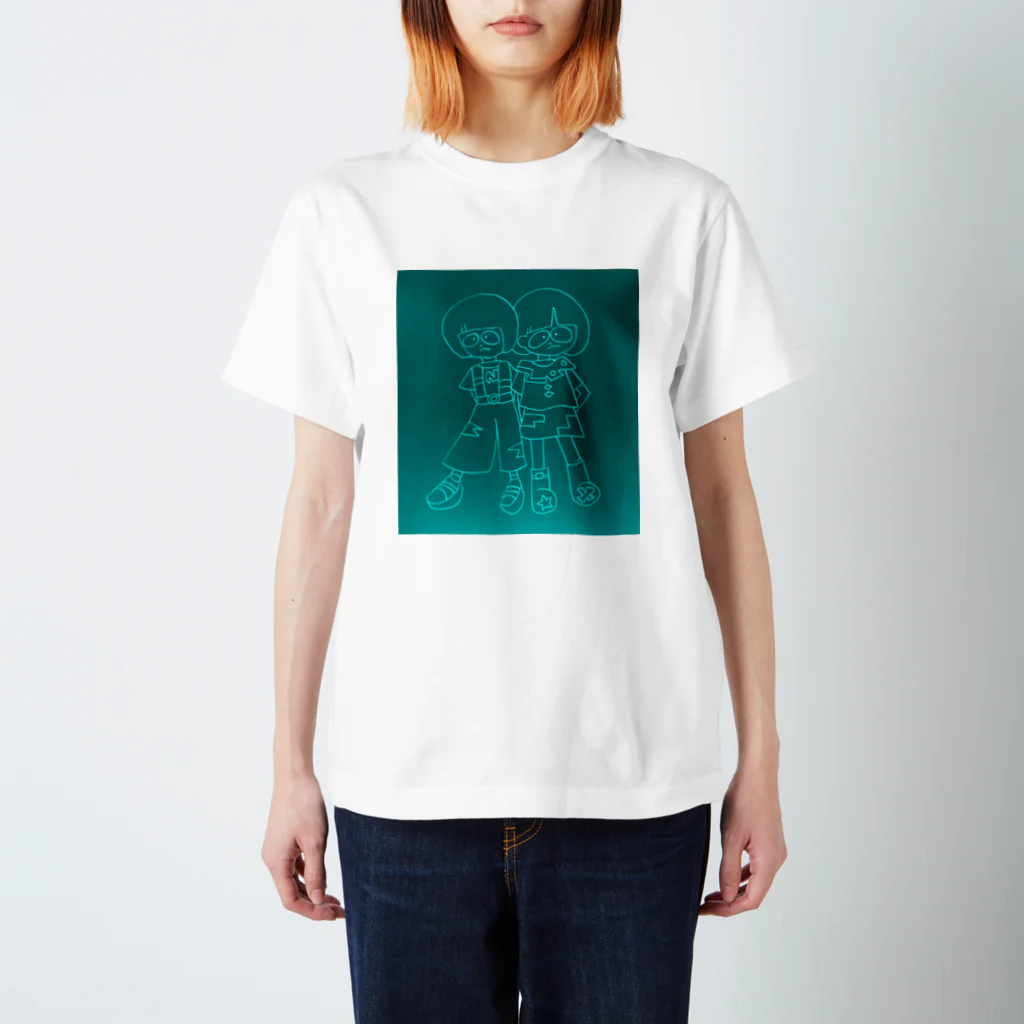 あこだまの不思議・少女 Regular Fit T-Shirt