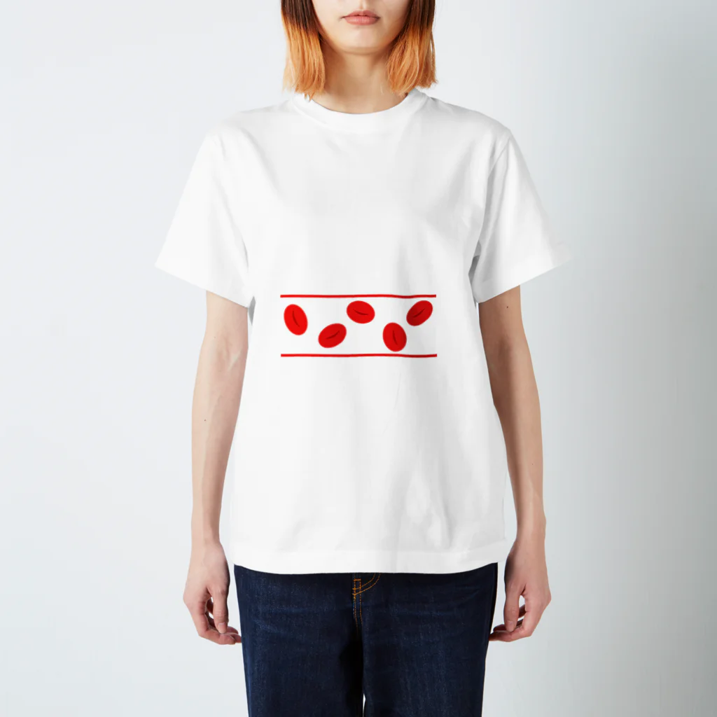 うつせみのアトリエの赤血球 スタンダードTシャツ