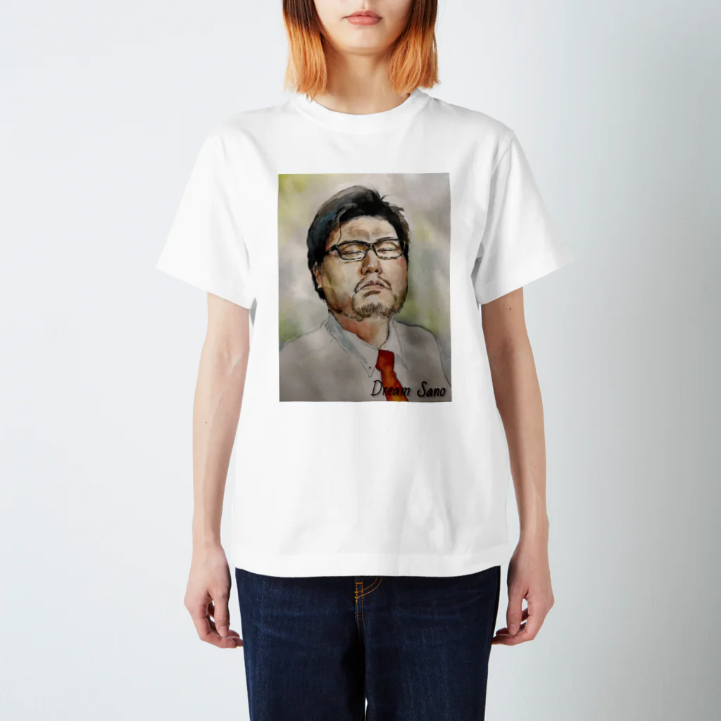 さのっちグッズのドリーミング佐野 スタンダードTシャツ