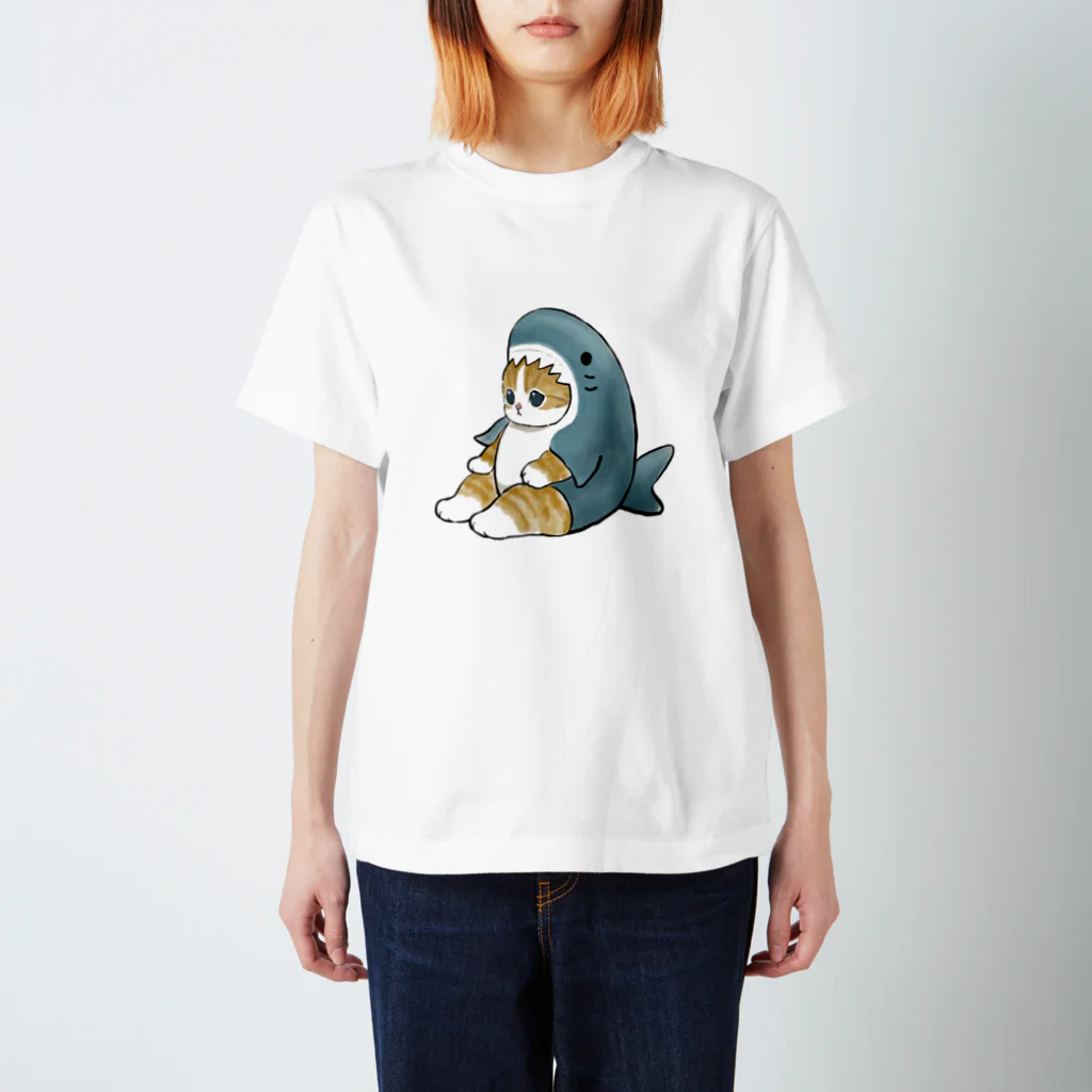 mofusandのサメにゃん Regular Fit T-Shirt