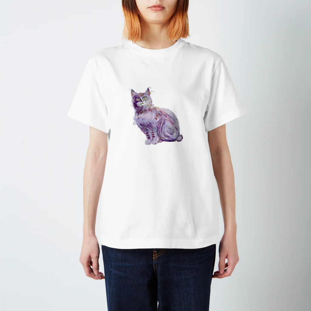 #とかげのよーわからん猫 Regular Fit T-Shirt