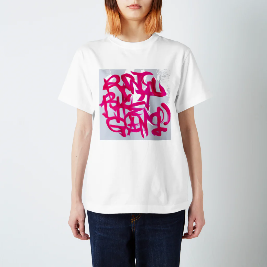 RENTAL BIKE GANGのRBG / logo T スタンダードTシャツ