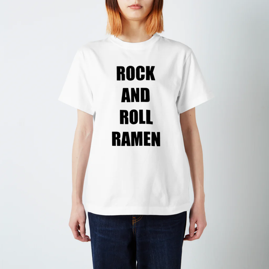 Taicho ShopのROCK AND ROLL RAMEN Regular Fit T-Shirt