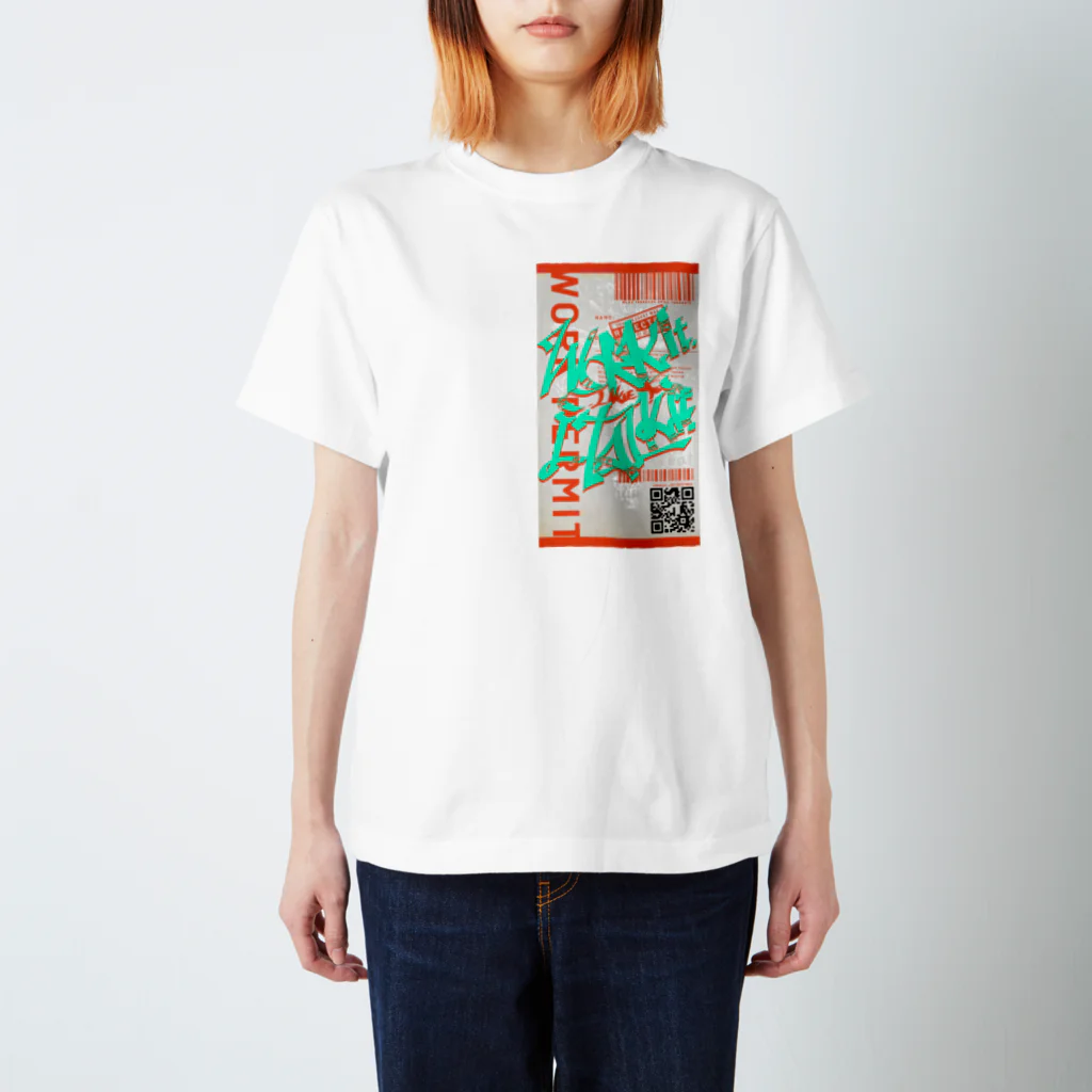 JoiのWork it like a I talk itのおれんじ スタンダードTシャツ