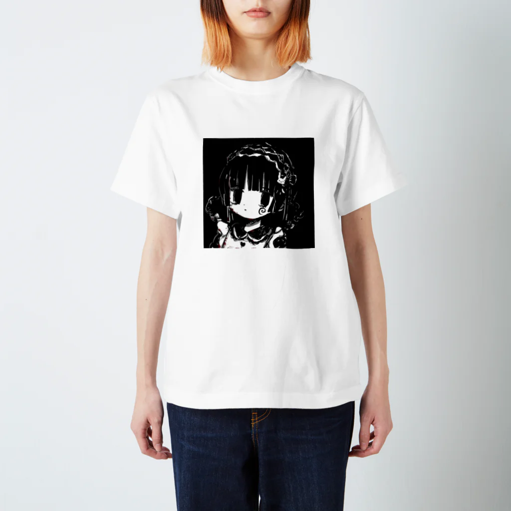 塩林檎のチめいどさんの遺影 スタンダードTシャツ