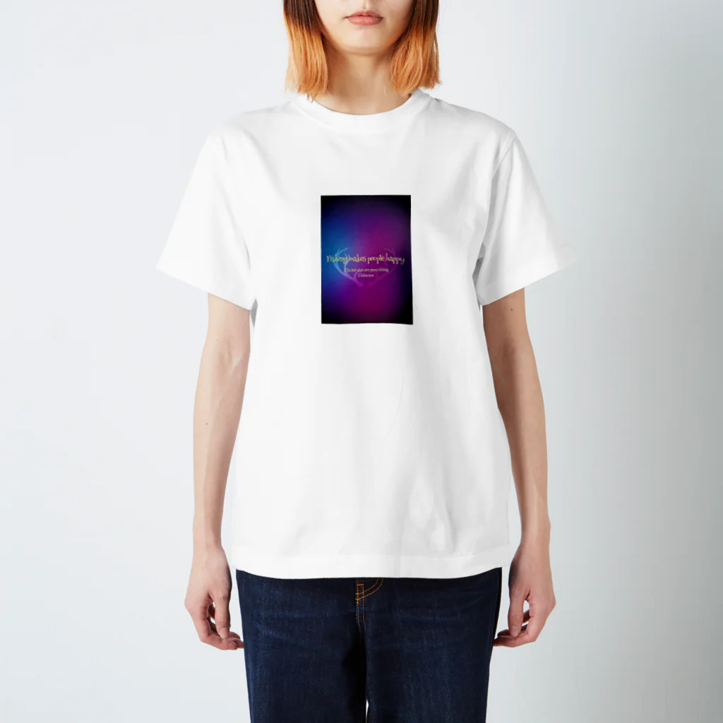 釣り好きの為店のオリジナルステッカー スタンダードTシャツ