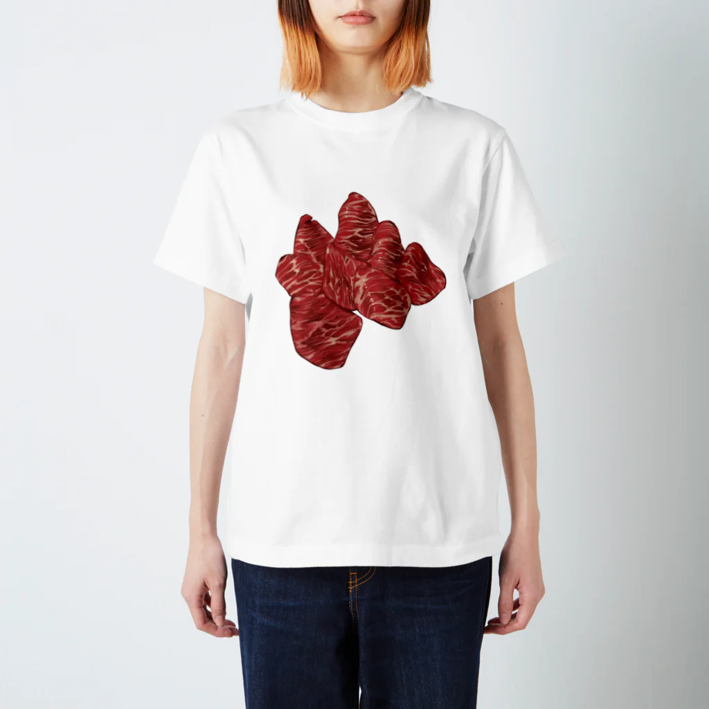 からだにやさしいの焼く前のお肉 Regular Fit T-Shirt