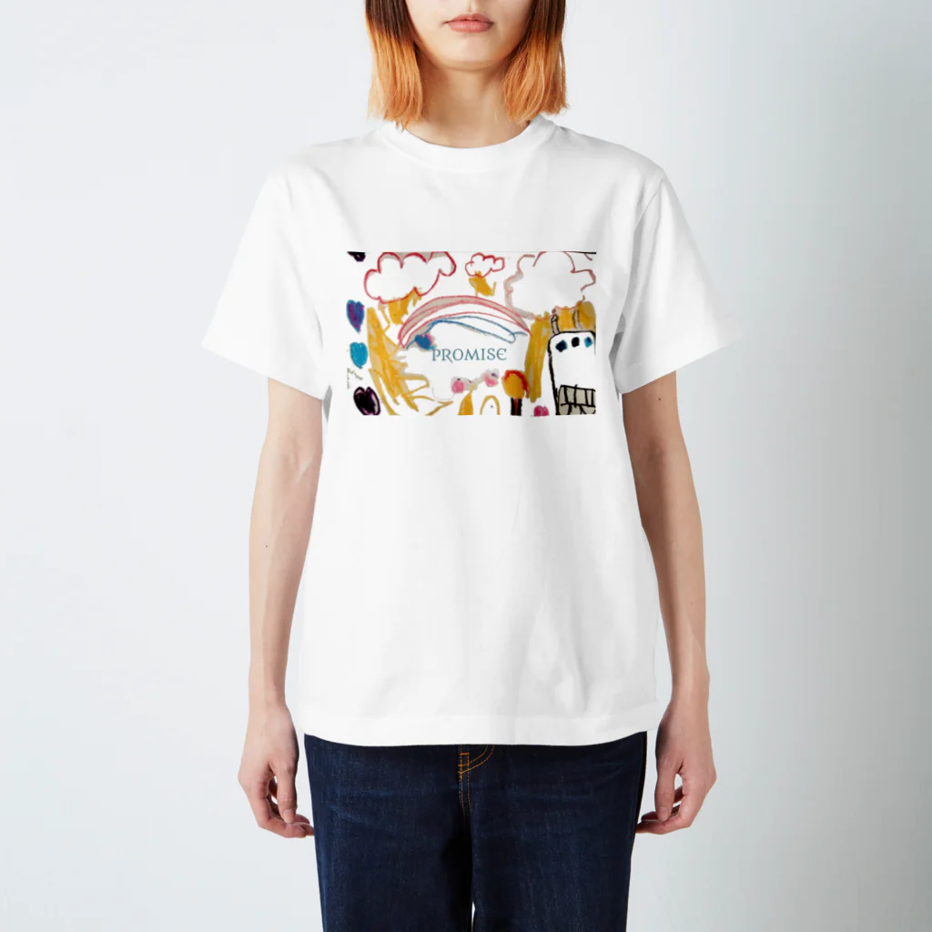 satochikaのPromise Regular Fit T-Shirt