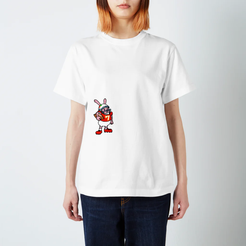 yuccoloのアメフトラビットVol.2 スタンダードTシャツ