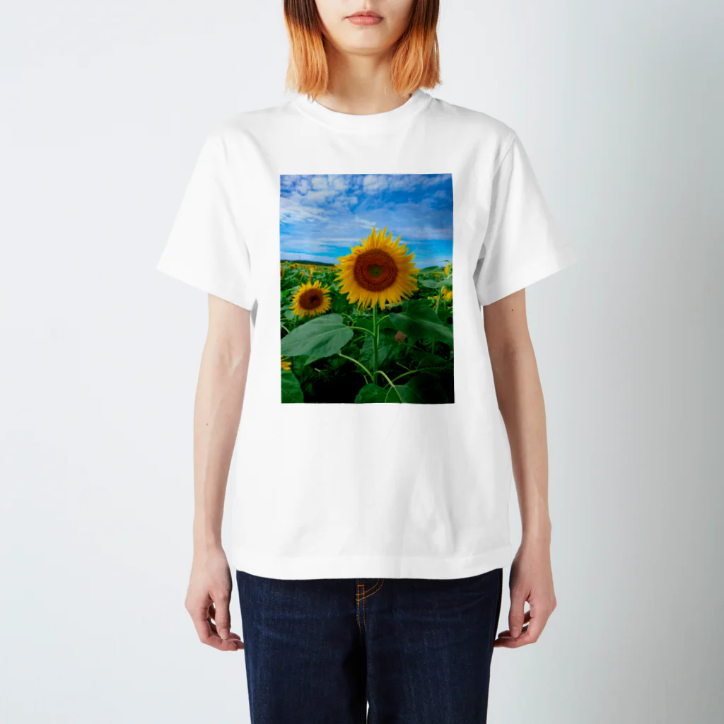 mitsugoyaのひまわり Regular Fit T-Shirt