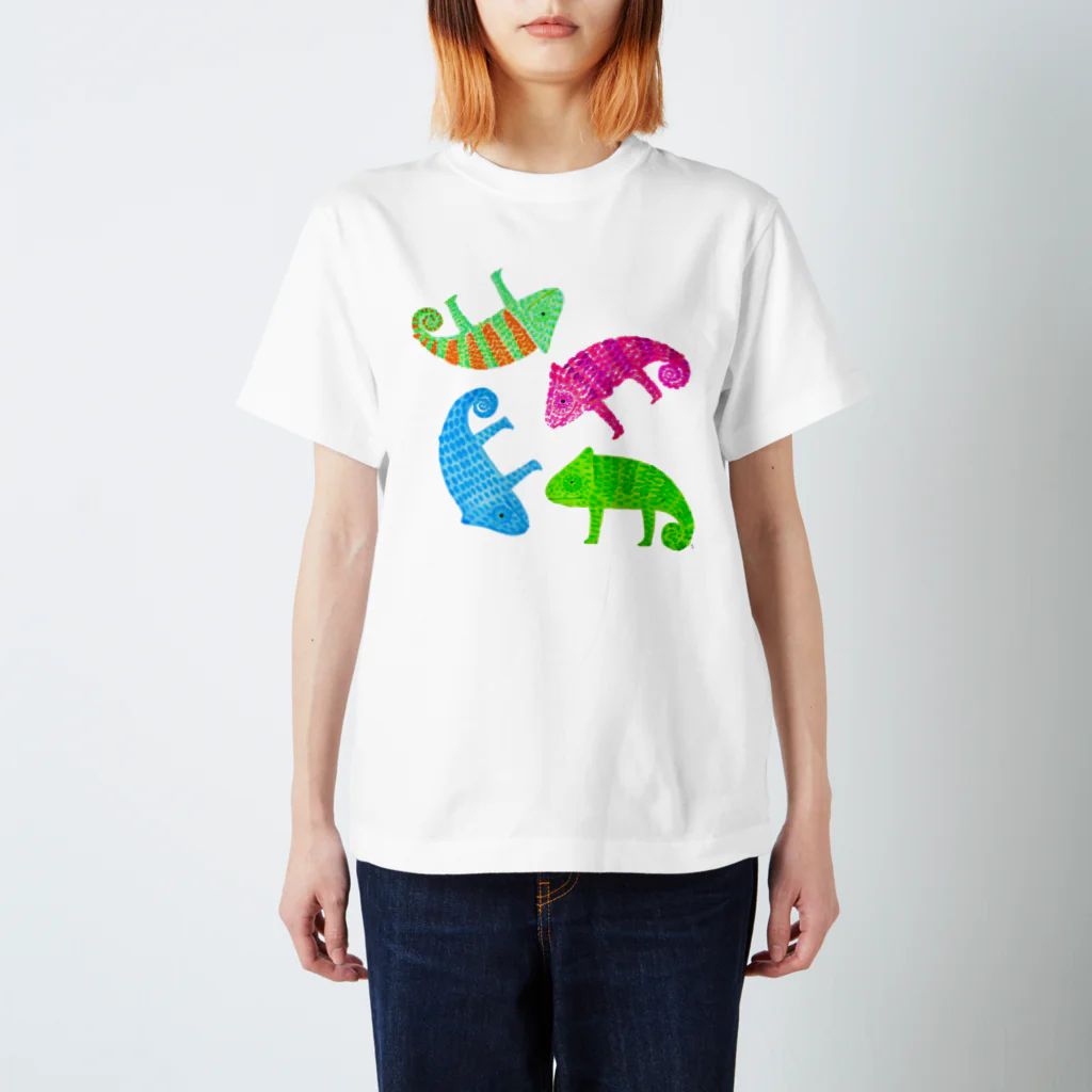 segasworksのゆるカメレオン スタンダードTシャツ