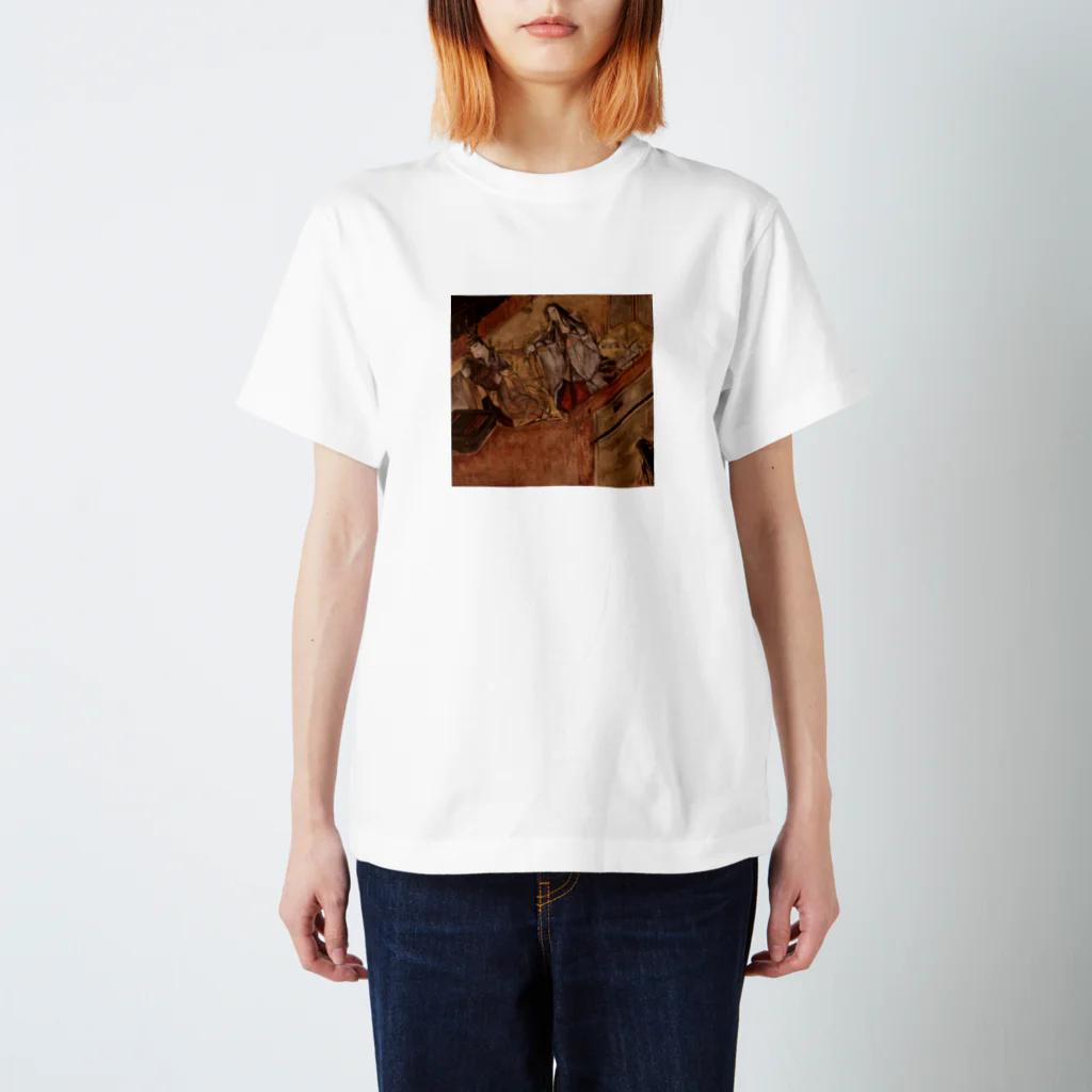 akdawnの源氏物語絵巻模写 Regular Fit T-Shirt