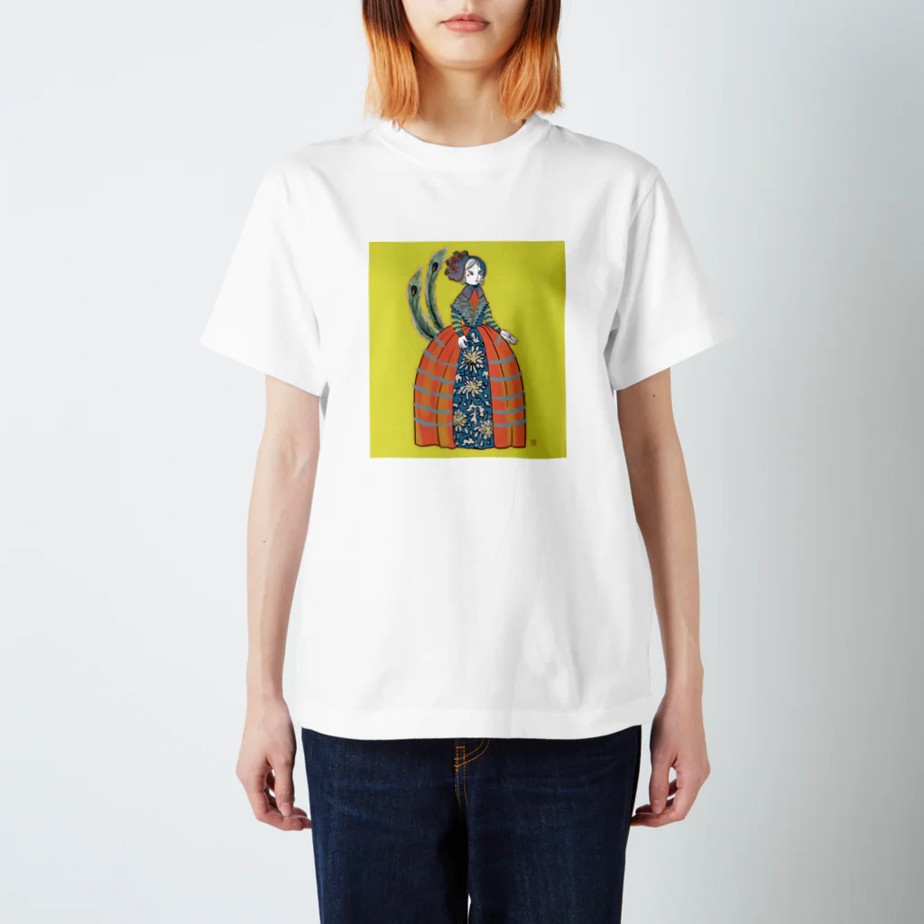 ミアコムアートショップの婦人 Regular Fit T-Shirt
