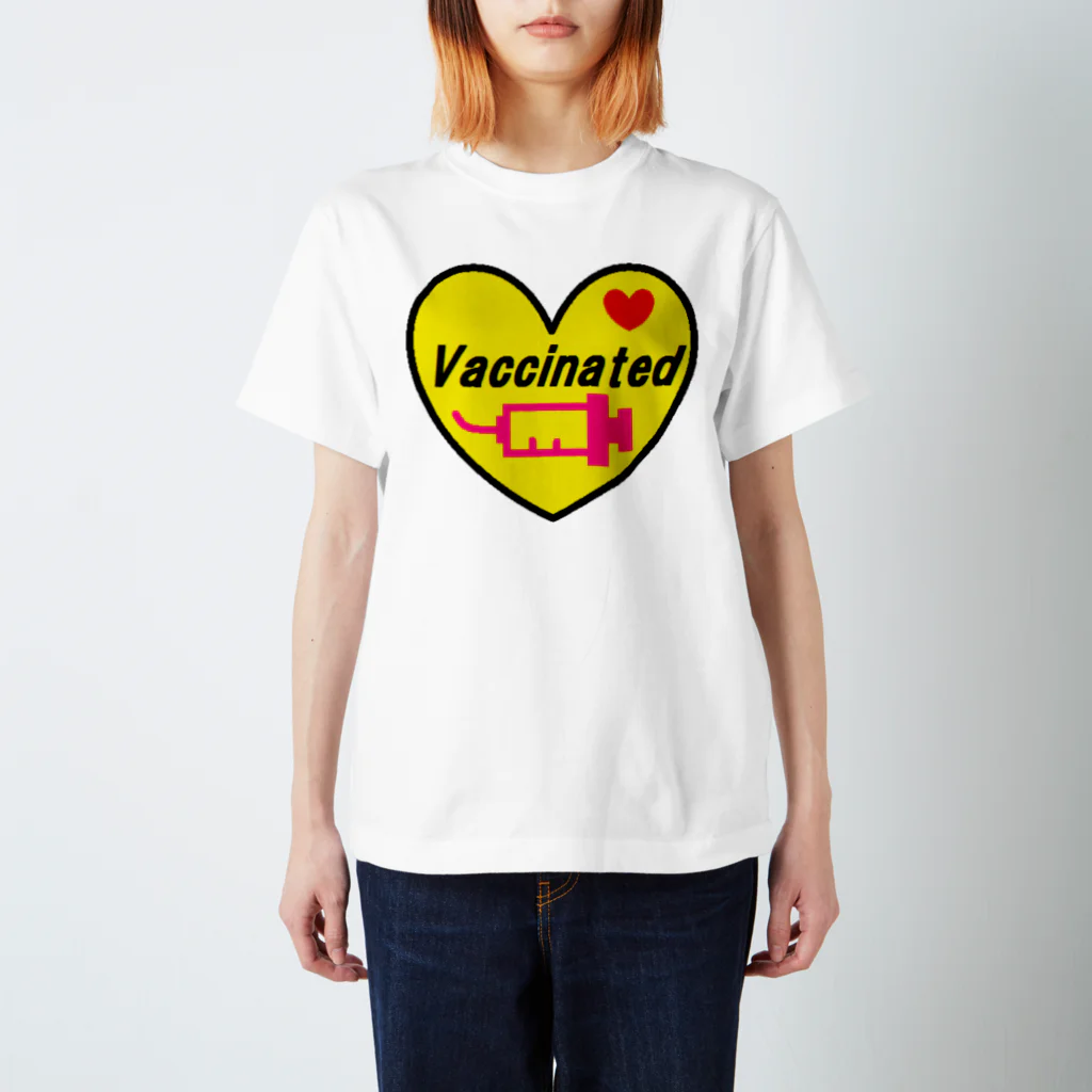 ワクチン接種済みアイテム💕のワクチン済み2 スタンダードTシャツ