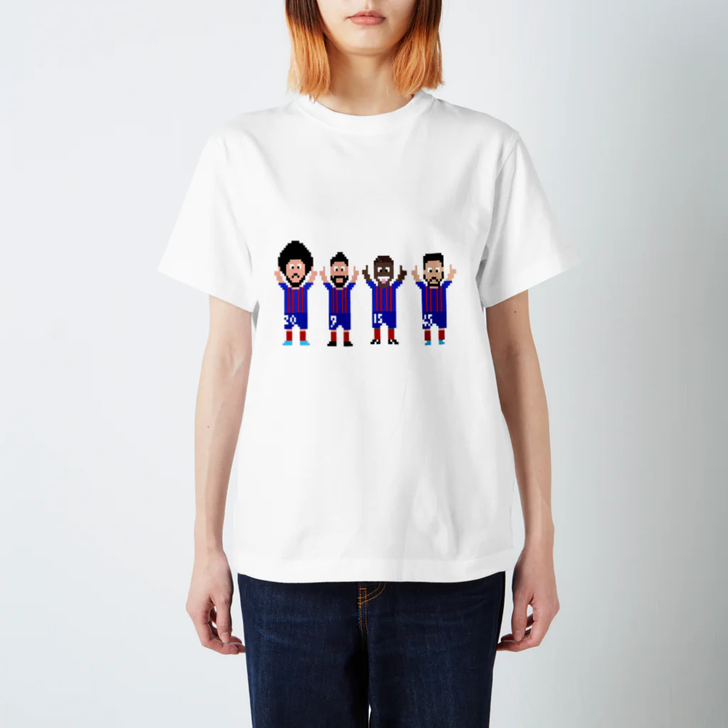 まさちょふのドットのカルテット スタンダードTシャツ