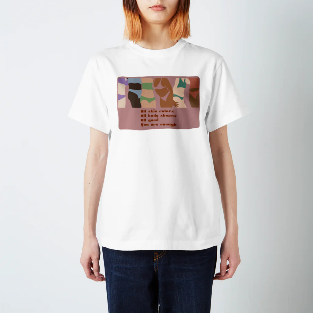 Designed by AoiのYou are enough  Regular Fit T-Shirt