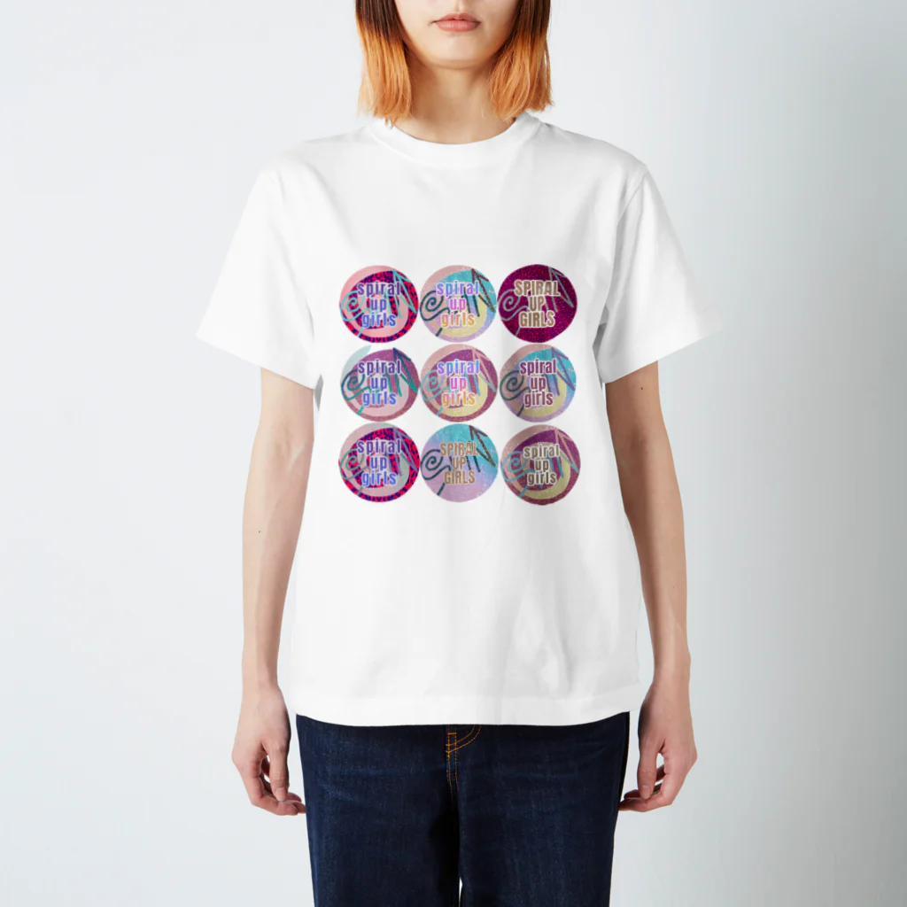 kaokao spiral upのspiral up girls Regular Fit T-Shirt