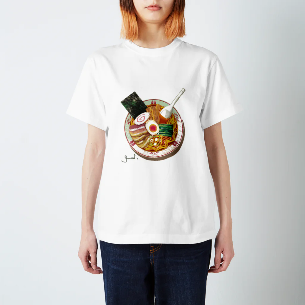 生田目商店のラーメン（大） スタンダードTシャツ