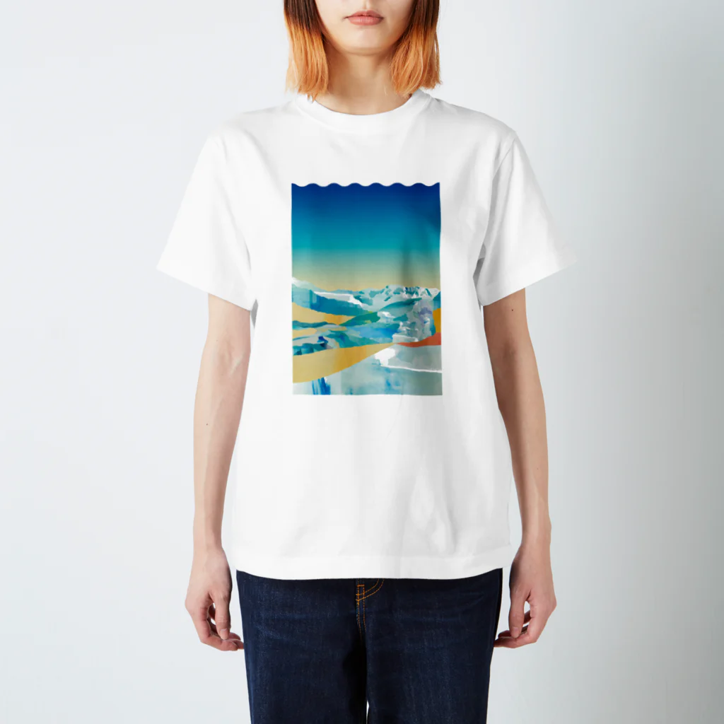 クボタノブエのSummer Snow スタンダードTシャツ