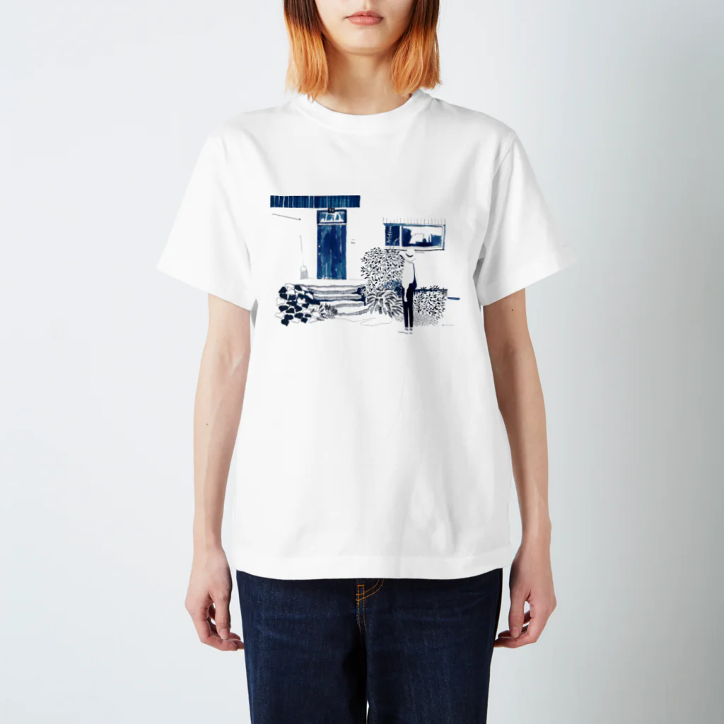 fujirooll SUZURI SHOPのALVAR AALTO　自邸 Regular Fit T-Shirt