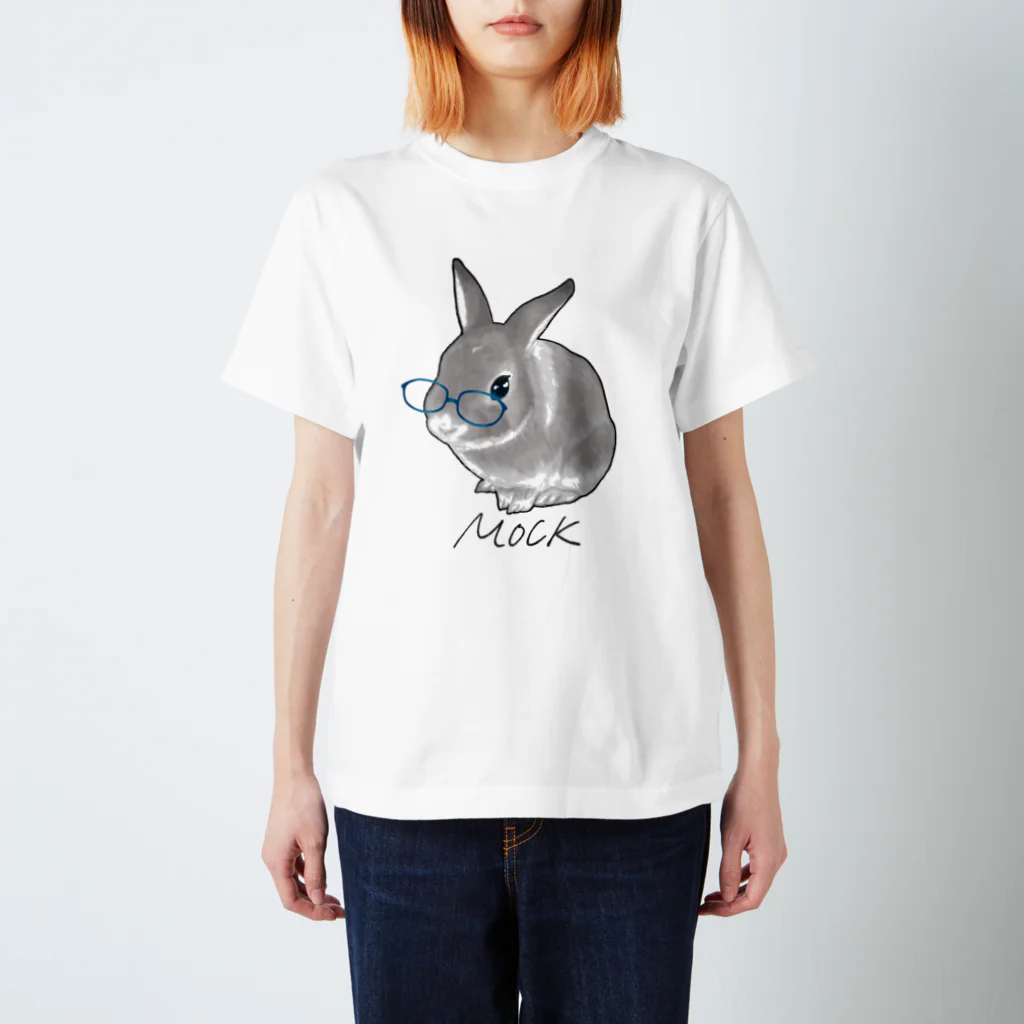 Mock’n Rollのうさぎのモックその2 Regular Fit T-Shirt
