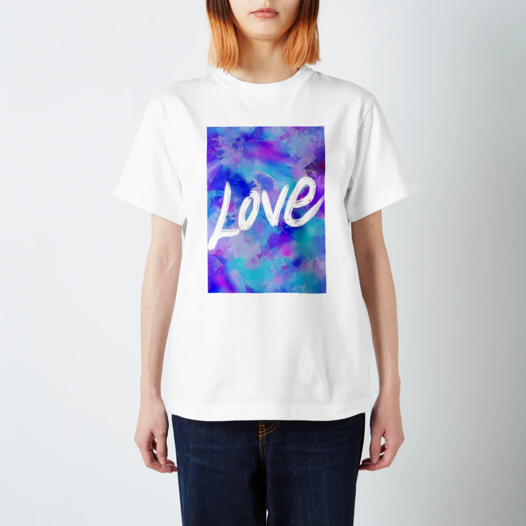 Fantasy PartyのFantasy Love/青 Regular Fit T-Shirt