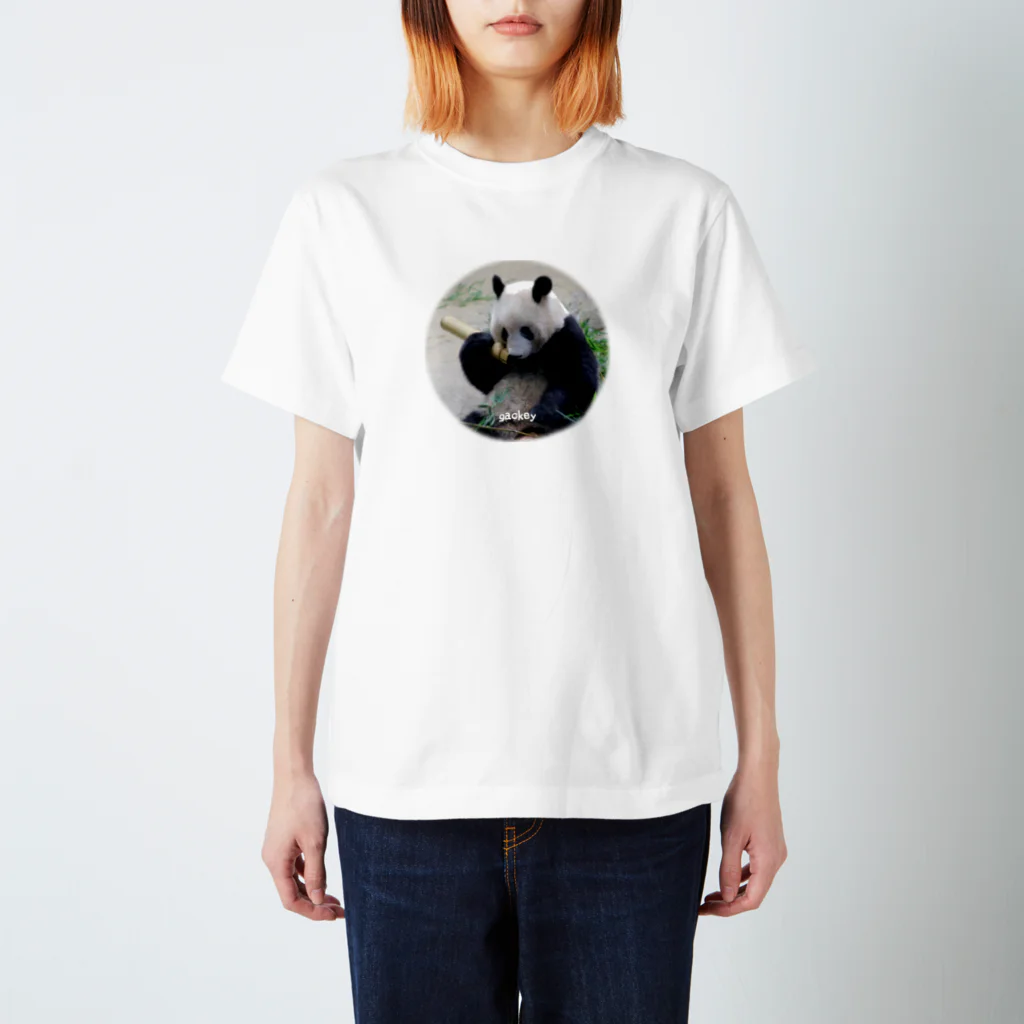 gackeyのもしもし PANDA Regular Fit T-Shirt