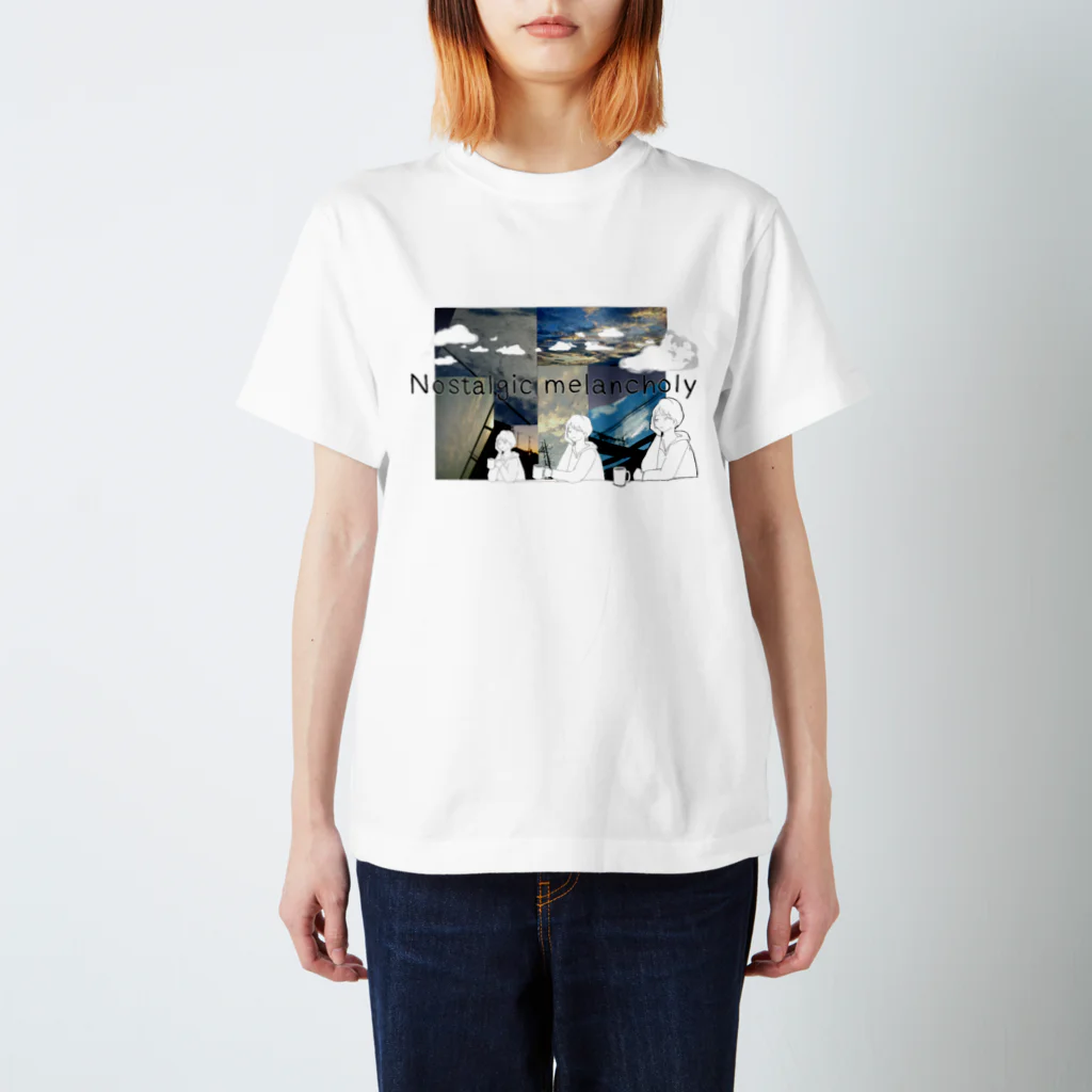 こむぎのNostalgic melancholy Regular Fit T-Shirt