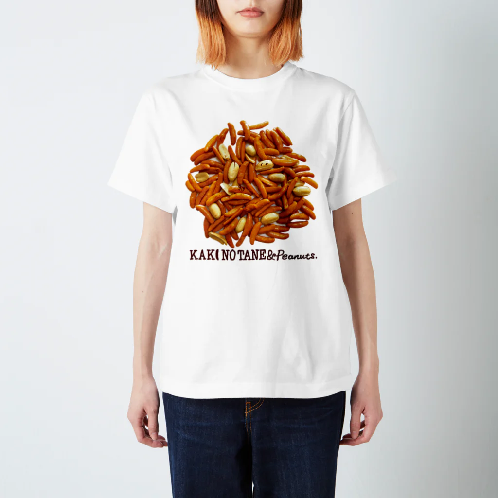 クレイジーチッパカンパニーのKAKINOTANE&Peanuts. Regular Fit T-Shirt