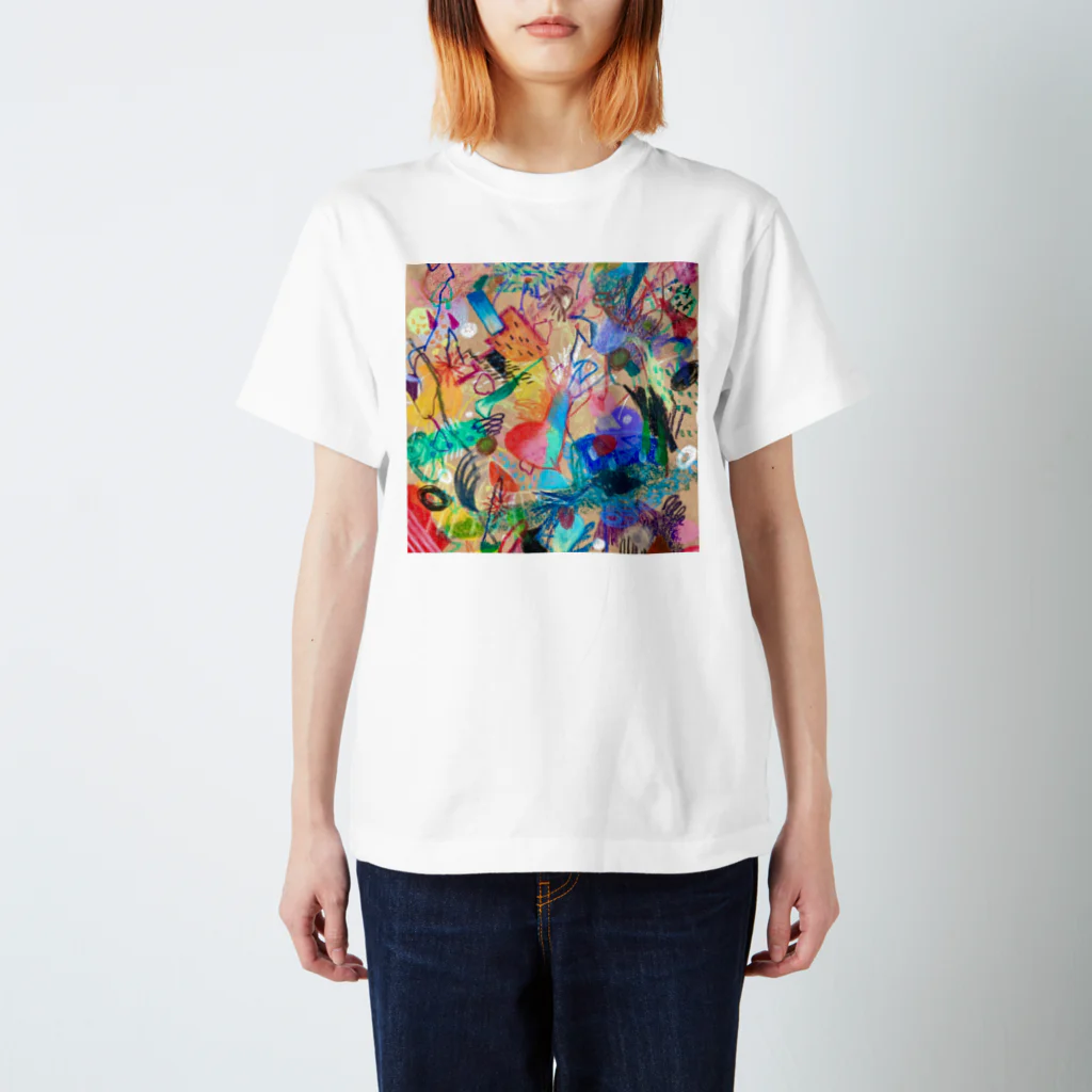 mikoの秘密から生えたお魚たち / Sprouting Fish from Secrets Regular Fit T-Shirt