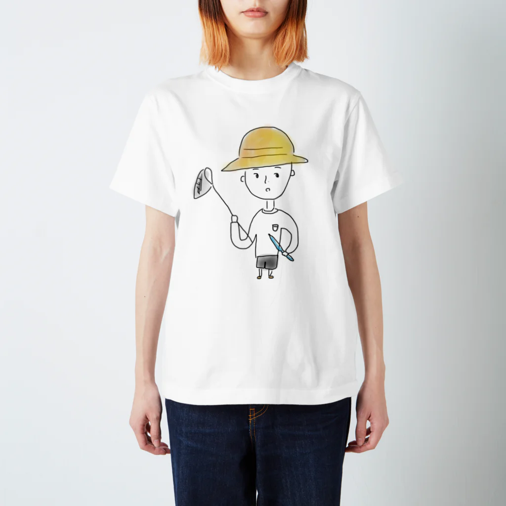 さかみーショップのぼくの春休みとチューペット スタンダードTシャツ