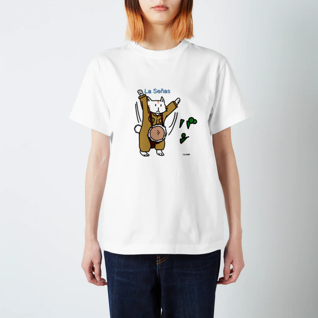 La Señasのラセーにゃん（ジャンベ） Regular Fit T-Shirt