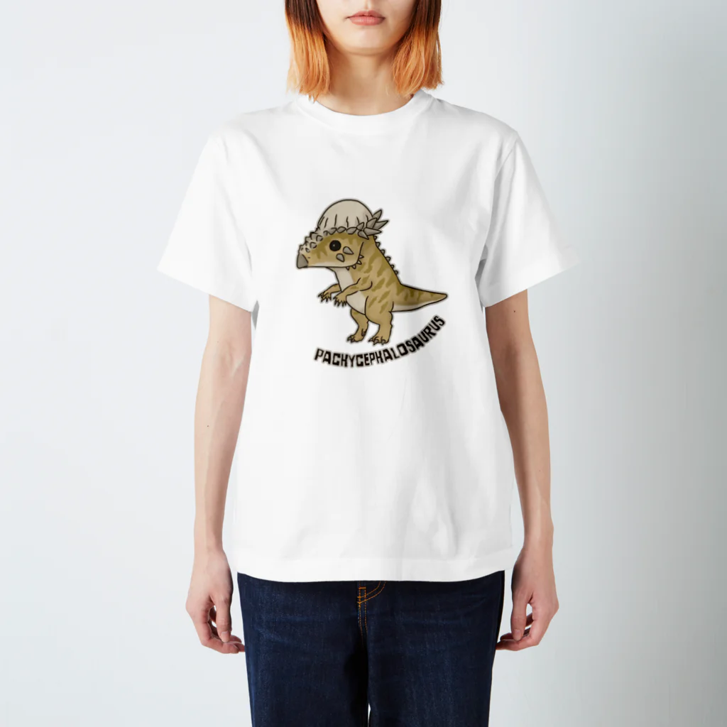 すとろべりーガムFactoryの恐竜 パキケファロサウルス スタンダードTシャツ