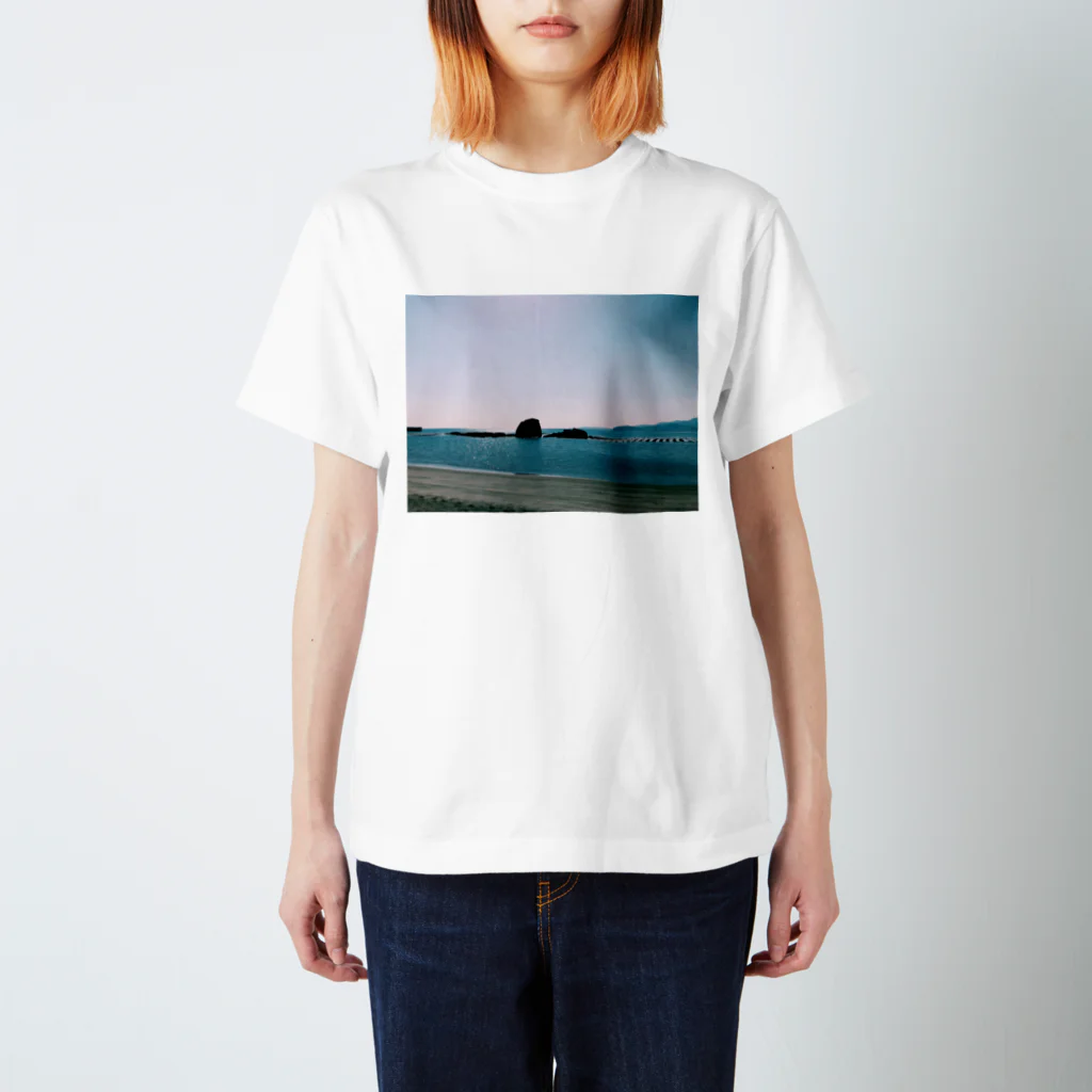 matsu_riの志津川の海 Regular Fit T-Shirt